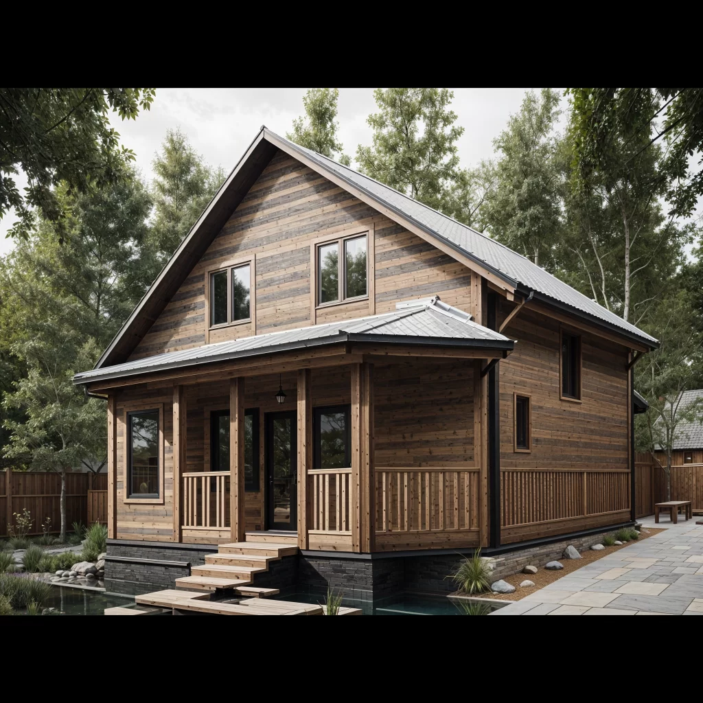 Дом из бруса под ключ DL17